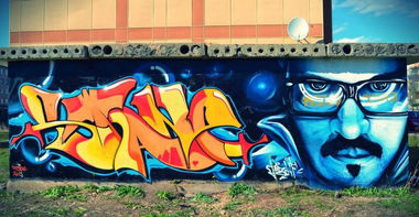 Graffiti Wall - Photo by Stane