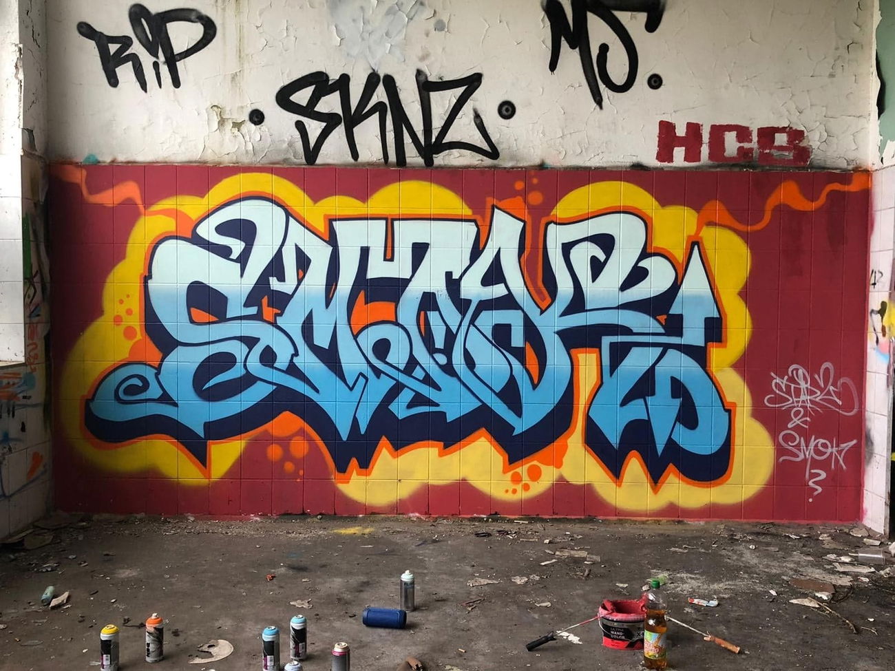 Graffiti Wall - Photo by Startwo (2019)