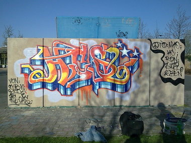 Graffiti Wall - Photo by Startwo - HCS, by, STARTWO (2010)