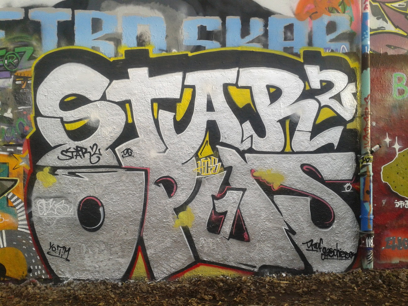 Graffiti Wall - Photo by Startwo
