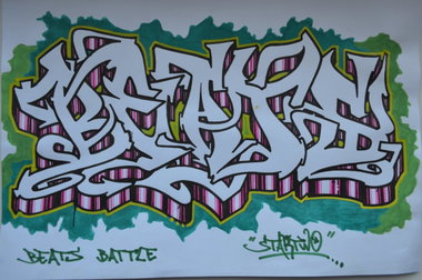 Graffiti Wall - Photo by Startwo - Beats (2015)