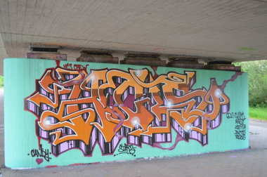 Graffiti Wall - Photo by Startwo - HCS-STARTWO