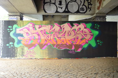 Graffiti Wall - Photo by Startwo - Hall (2018)