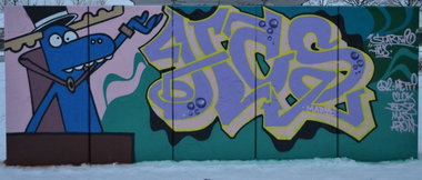 Graffiti Wall - Photo by Startwo - HCS (2015)