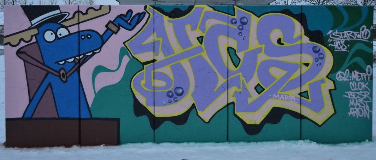 Graffiti Wall - Photo by Startwo - HCS (2015)