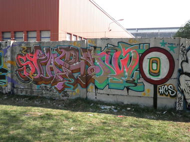 Graffiti Wall - Photo by Startwo