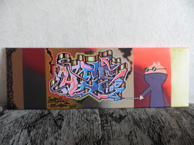 Graffiti Sketch - Photo by Startwo - "HCS", Canvas, by (2011)