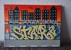 Graffiti Wall - Photo by Startwo - Leinwand (2019)