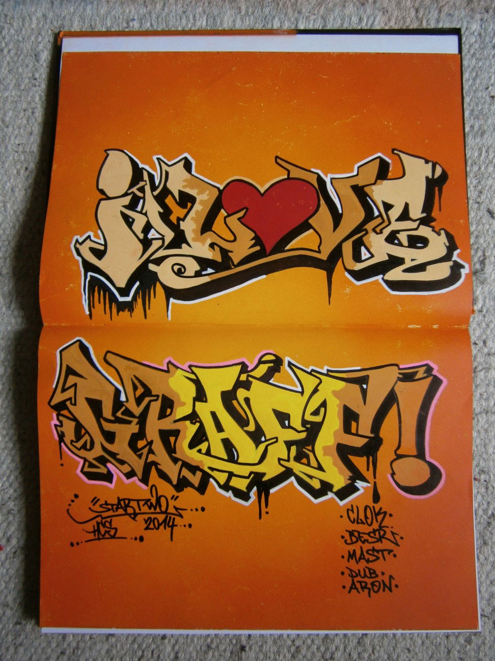 Graffiti Wall - Photo by Startwo - Star2