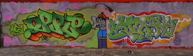 Graffiti Wall - Photo by Startwo - OPRESTAR2HCSTRK (2016)