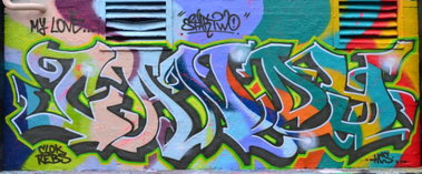Graffiti Wall - Photo by Startwo - CANDY (2015)