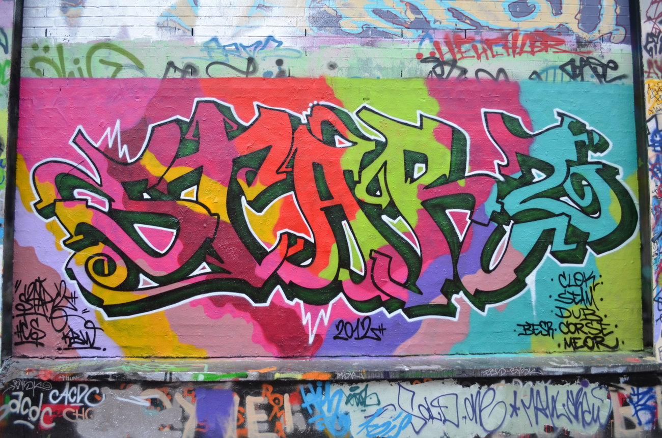 Graffiti Wall - Photo by Startwo
