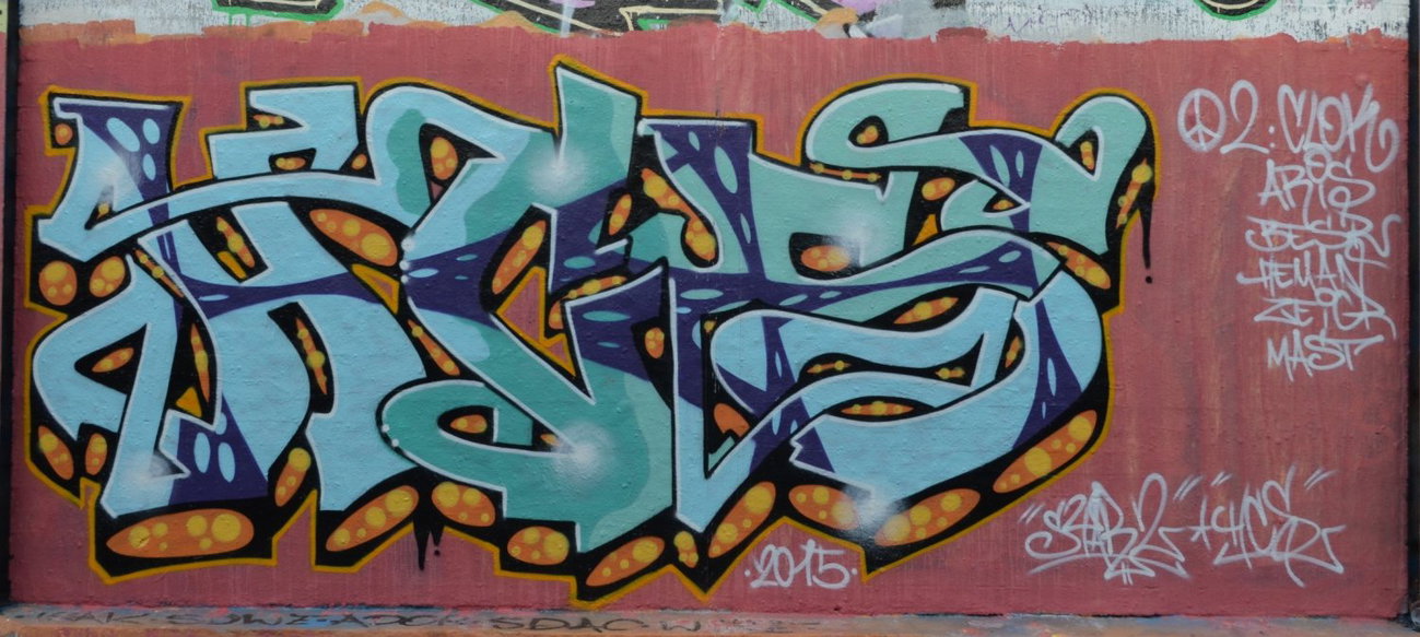 Graffiti Wall - Photo by Startwo - HCS, by, Startwo (2015)