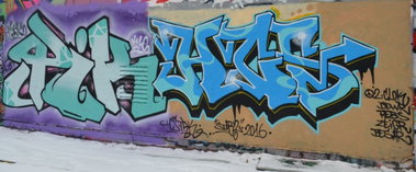 Graffiti Wall - Photo by Startwo - TIKSTAR2HCSTRK (2016)