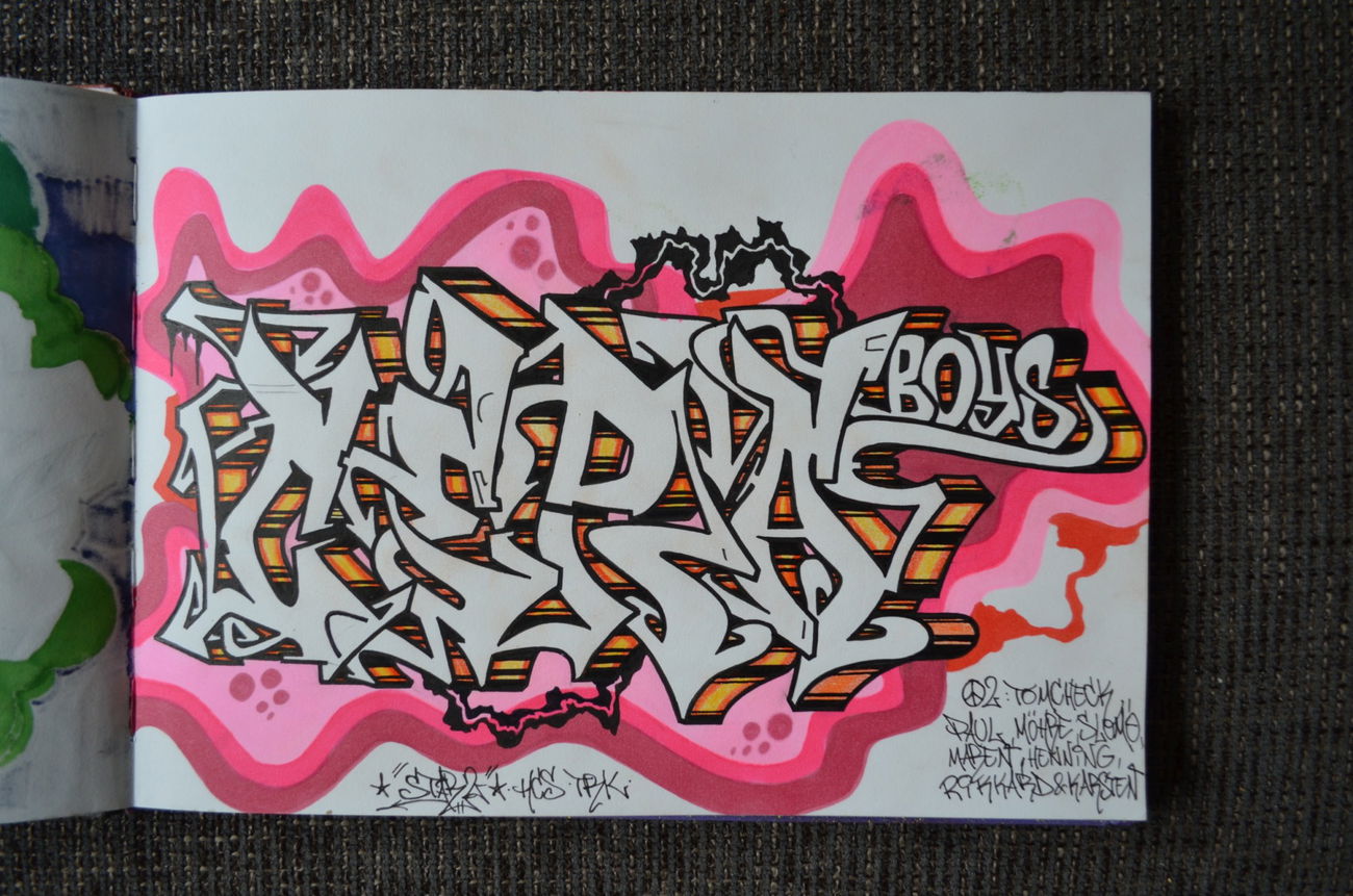 Graffiti Sketch - Photo by Startwo