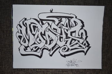 Graffiti Wall - Photo by Startwo - Battlesketch (2019)