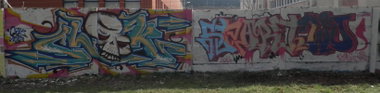 Graffiti Wall - Photo by Startwo - CLOK, STARTWO (2012)
