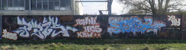 Graffiti Wall - Photo by Startwo - PEIS, &, STAR2 (2012)