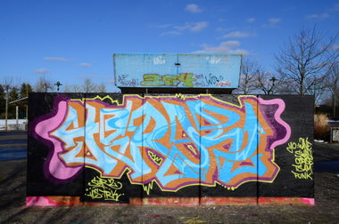 Graffiti Wall - Photo by Startwo