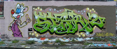 Graffiti Wall - Photo by Startwo