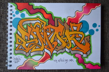 Graffiti Sketch - Photo by Startwo - SMOK, STAR2 (2021)