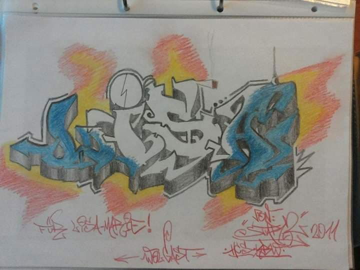 Graffiti Wall - Photo by Startwo