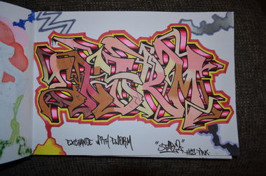 Graffiti Wall - Photo by Startwo - Exchange, with, Enorm (2018)