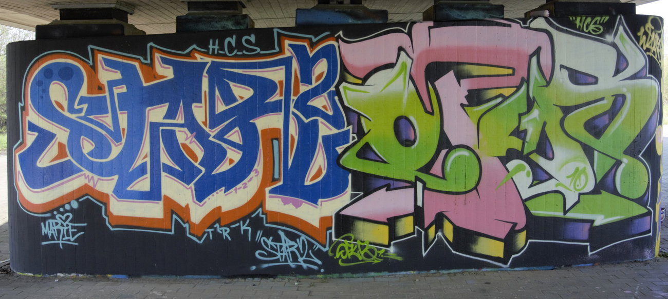 Graffiti Wall - Photo by Startwo - STAR2, OPUS