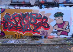 Graffiti Wall - Photo by Startwo - STAR, 2, CORSE (2018)