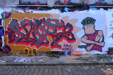 Graffiti Wall - Photo by Startwo - STAR, 2, CORSE (2018)