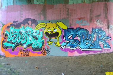Graffiti Wall - Photo by Startwo - STAR2SPAR (2013)
