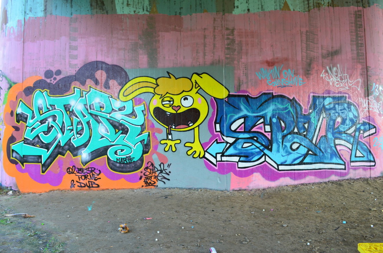 Graffiti Wall - Photo by Startwo - STAR2SPAR (2013)