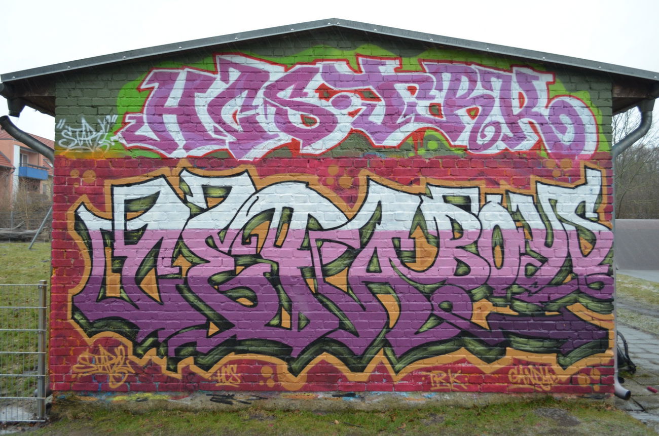 Graffiti Wall - Photo by Startwo