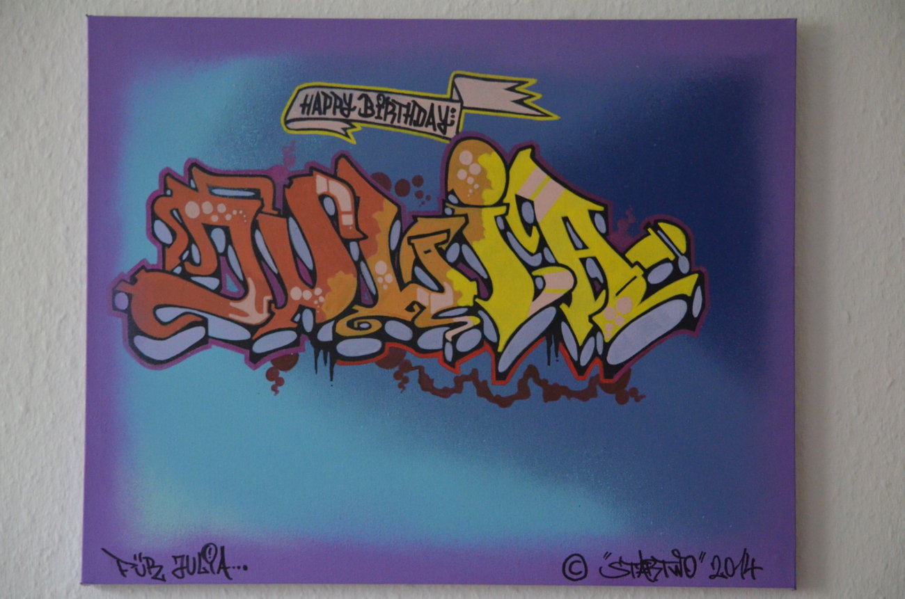 Graffiti Wall - Photo by Startwo - JuliaStar2