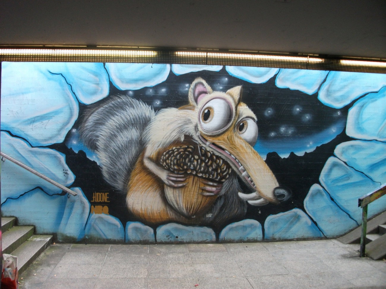 Graffiti Wall - Photo by Statist - kidone, ice, age