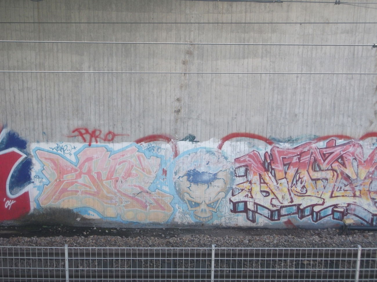 Graffiti Wall in Heidelberg - Photo by Statist - pake, nose, oldskoll