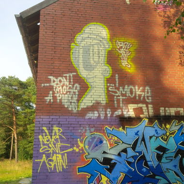 Graffiti Wall - Photo by StayHigh - FTS, CRAY, NASTY