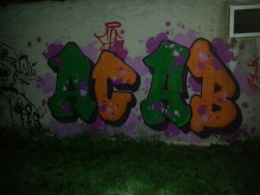 Graffiti Bombing - Photo by StayHigh