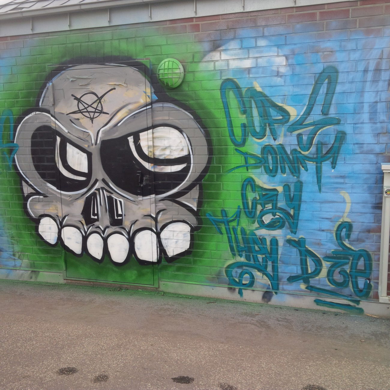 Graffiti Wall - Photo by StayHigh - FTS, CRAY, ACAB