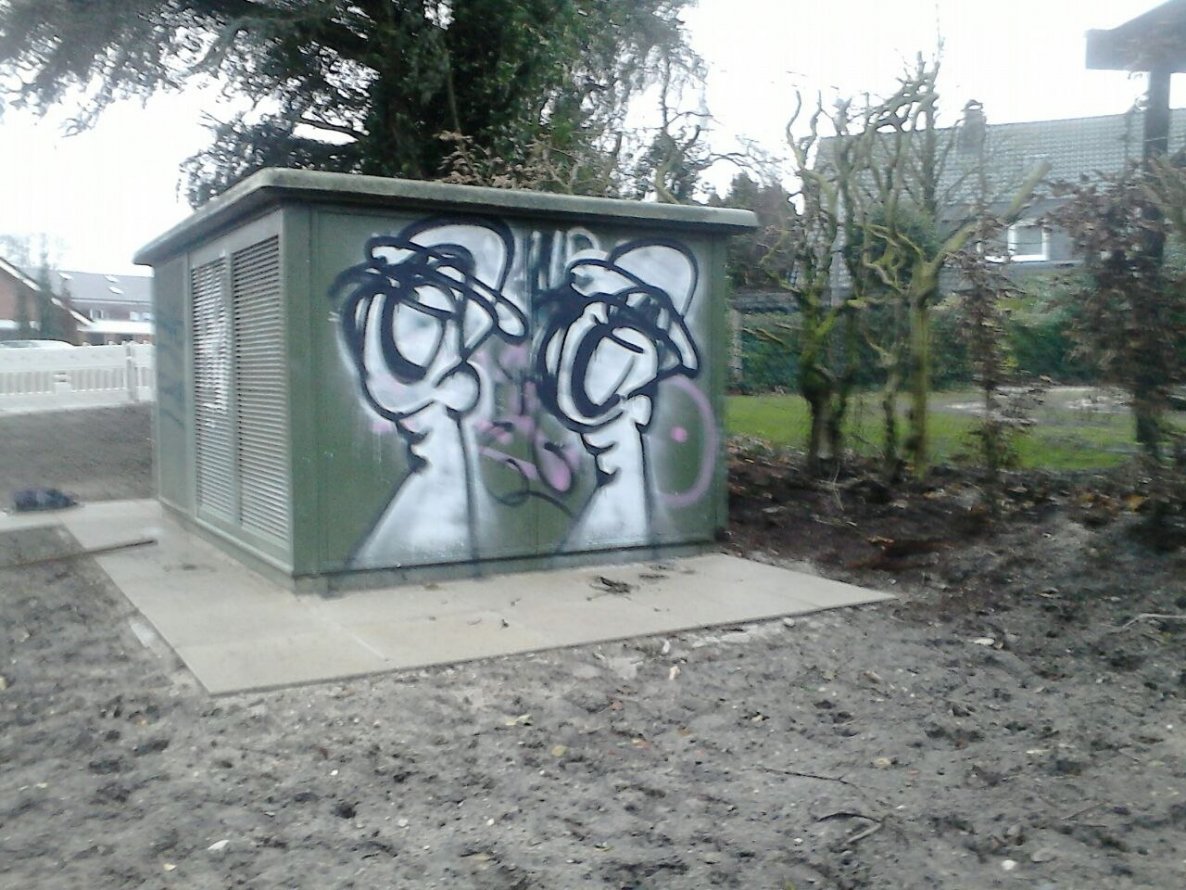 Graffiti Bombing - Photo by StayHigh