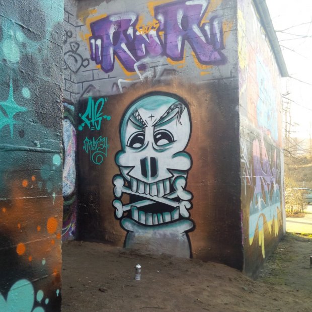 Graffiti Wall - Photo by StayHigh