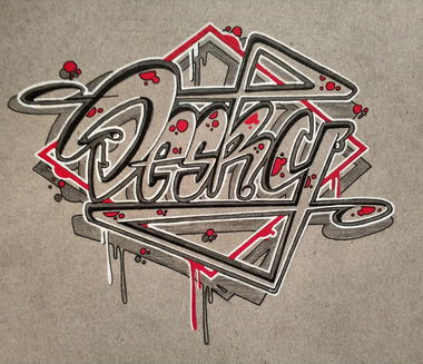 Graffiti Sketch - Photo by SteakOne - desky, steakone, munich (2018)