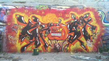 Graffiti Wall - Photo by SteakOne - münchen, munich, steak (2016)