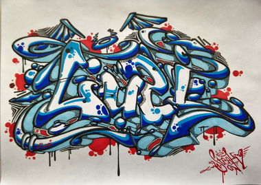 Graffiti Sketch - Photo by SteakOne - munich, steakone (2018)