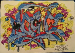 Graffiti Wall - Photo by SteakOne - steakone, munich (2016)