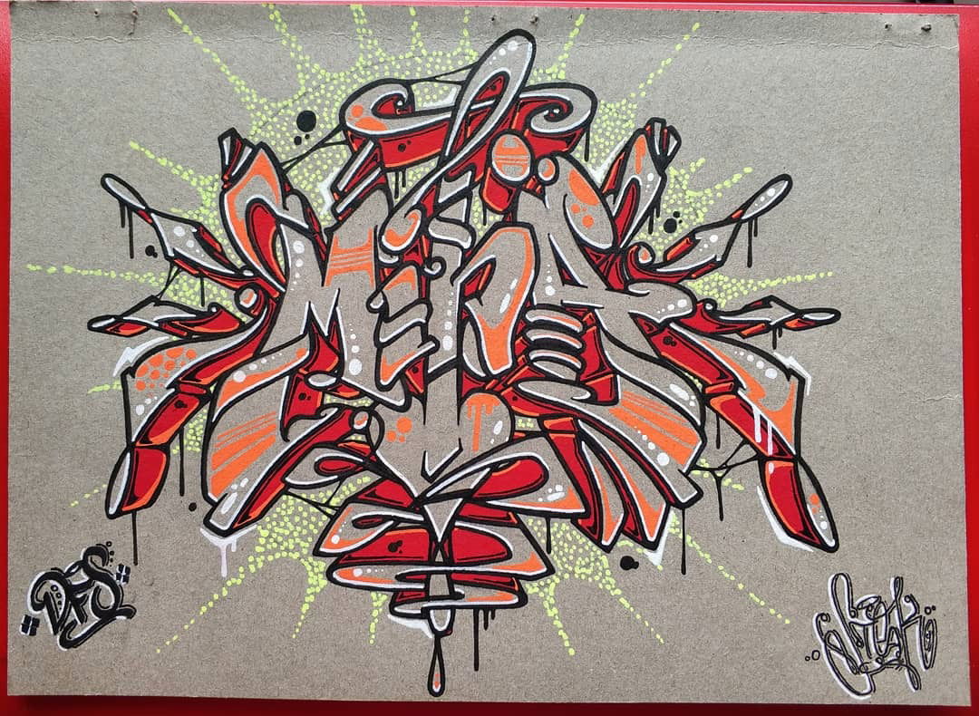 Graffiti Sketch - Photo by SteakOne - steakone, munich, dfs (2018)