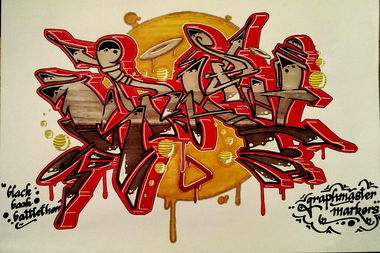 Graffiti Sketch - Photo by SteakOne - graphmaster, munich, steakone (2017)