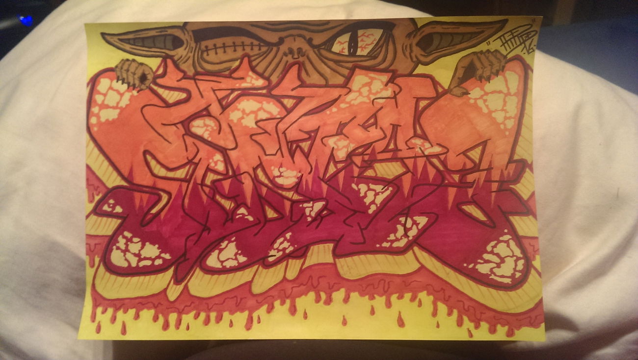 Graffiti Sketch - Photo by SteakOne - münchen, munich, steak (2015)