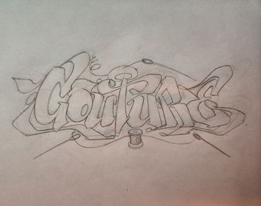 Graffiti Sketch - Photo by SteakOne (2019)