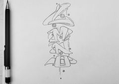 Graffiti Sketch - Photo by SteakOne - steak, steakone, munich (2020)